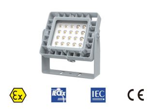 مصباح فلود LED مقاوم للانفجار سلسلة EX05 75W/100W
