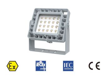 مصباح فلود LED مقاوم للانفجار سلسلة EX05 75W/100W