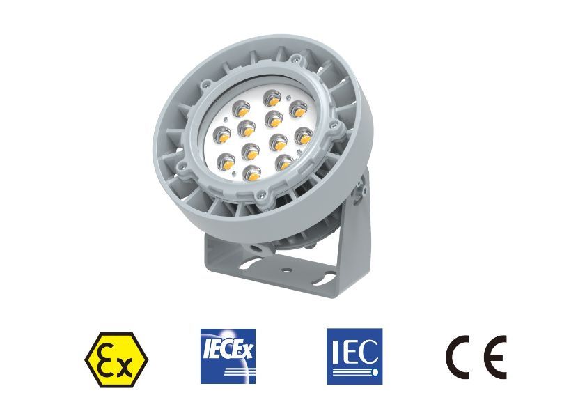 موقع خطير أدى ضوء خليج عالية / الإضاءة الصناعية سلسلة EX03 25W 50W