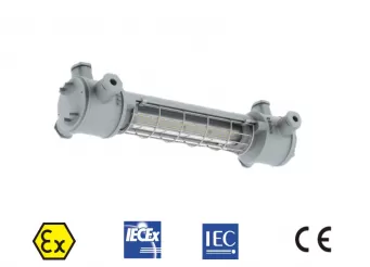 Explosion-Proof Linear LED Tube Light EX04D 20W for Oil & Gas Plants